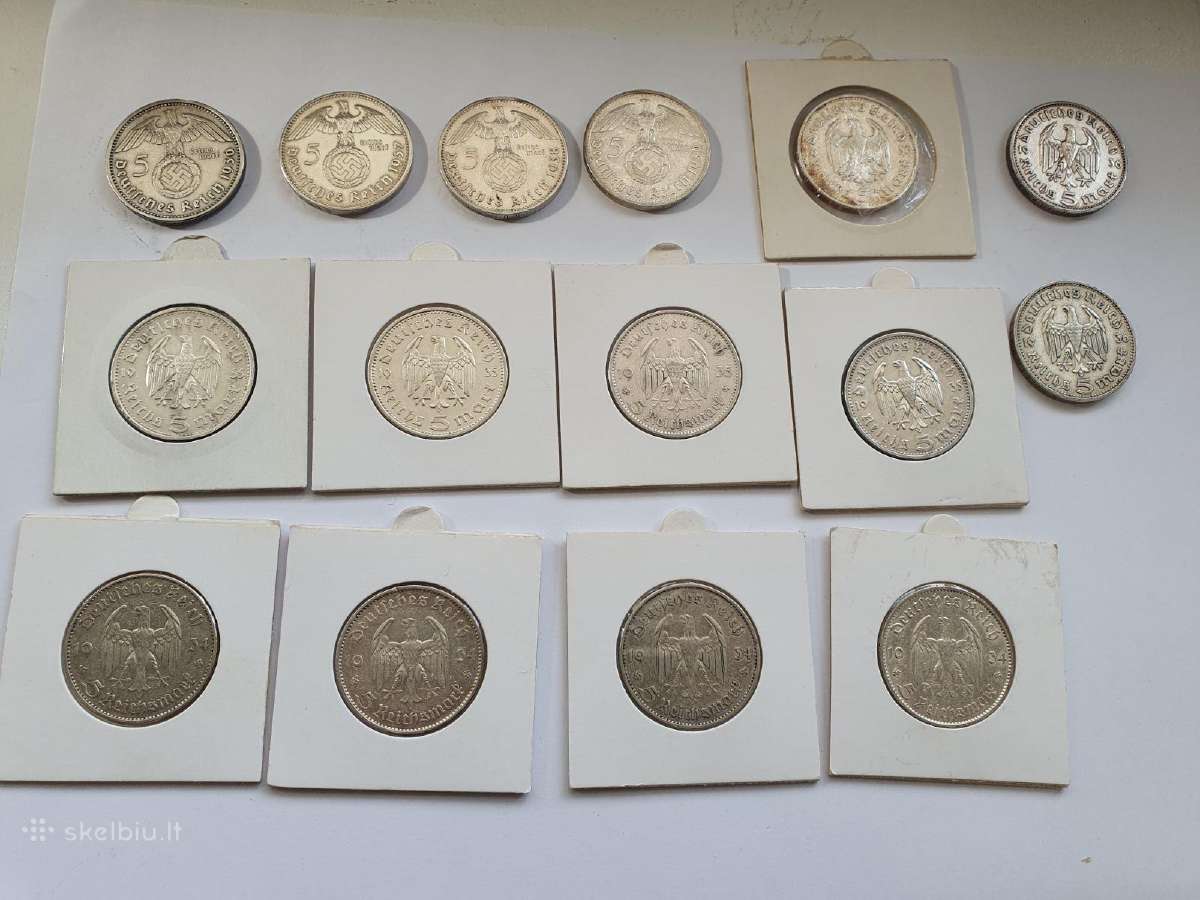Pigiau nei Metalo kaina, Reichsmark (1934-36-39m)