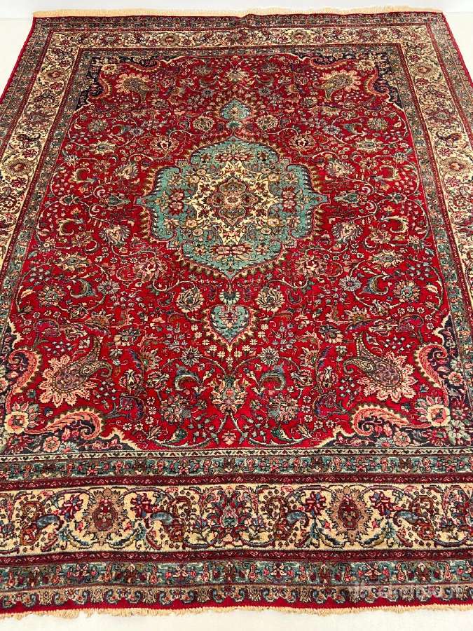 Vilnonis, rankų darbo kilimas "Tabriz" - nuotraukos Nr. 3