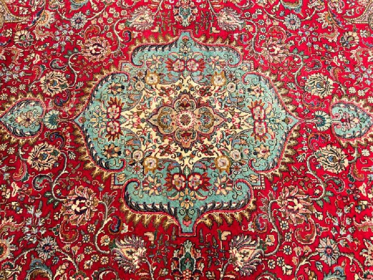 Vilnonis, rankų darbo kilimas "Tabriz" - nuotraukos Nr. 6