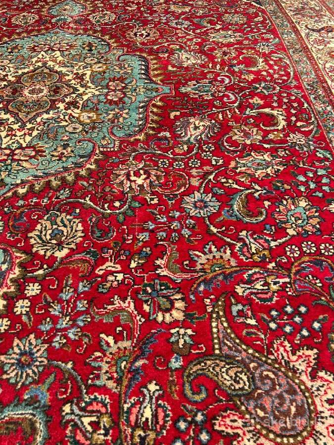 Vilnonis, rankų darbo kilimas "Tabriz" - nuotraukos Nr. 10