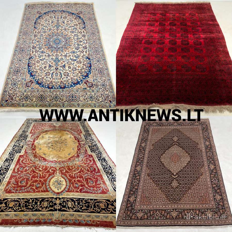 Vilnonis, rankų darbo kilimas "Tabriz" - nuotraukos Nr. 17