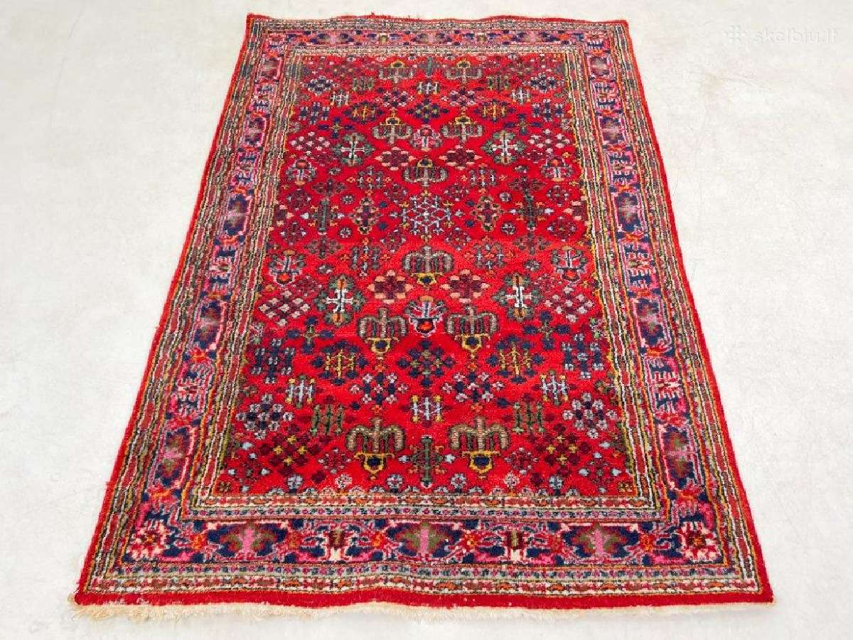 Vilnonis, rankų darbo kilimas "Tribal"