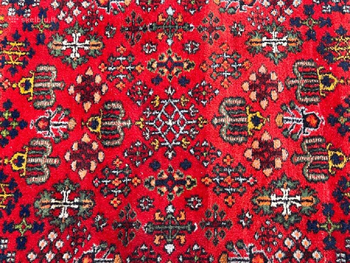 Vilnonis, rankų darbo kilimas "Tribal" - nuotraukos Nr. 6