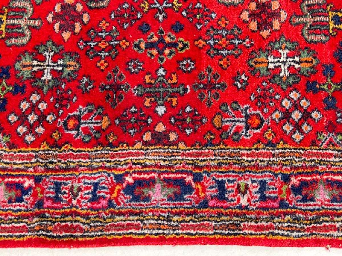 Vilnonis, rankų darbo kilimas "Tribal" - nuotraukos Nr. 7