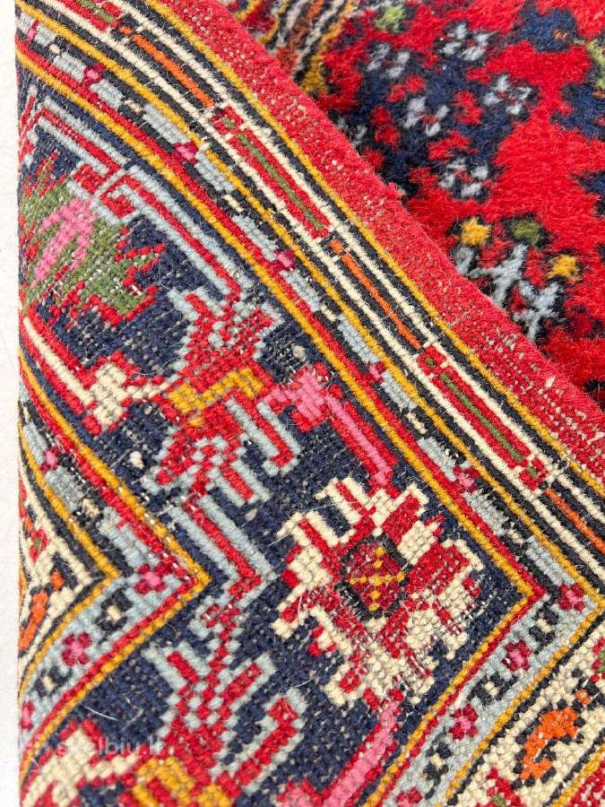 Vilnonis, rankų darbo kilimas "Tribal" - nuotraukos Nr. 11