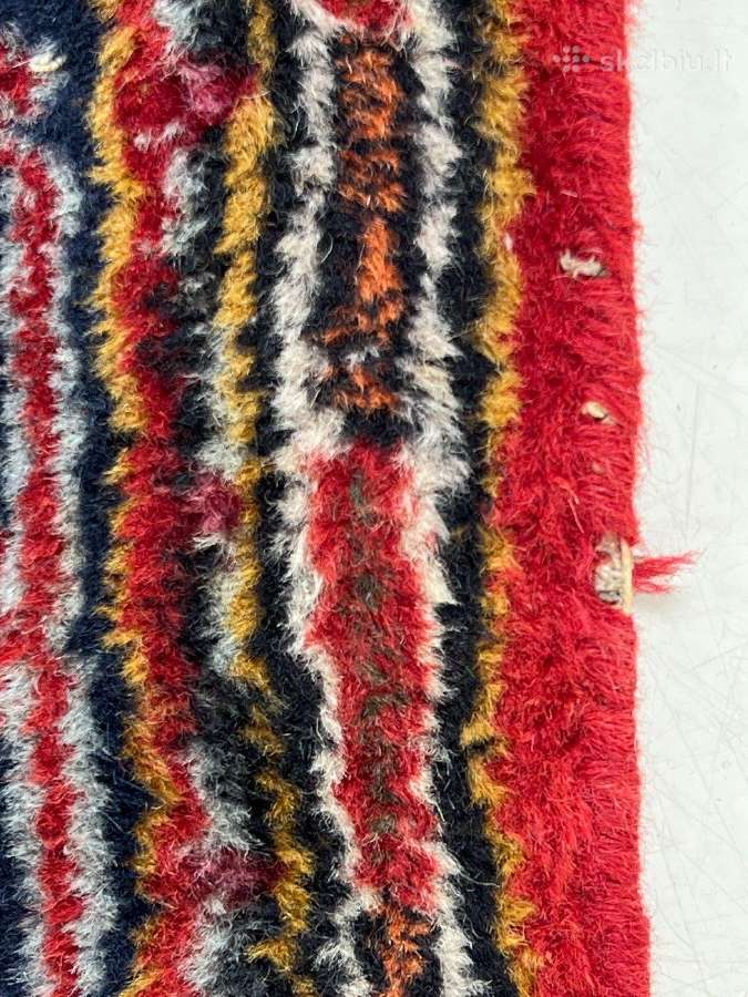 Vilnonis, rankų darbo kilimas "Tribal" - nuotraukos Nr. 13