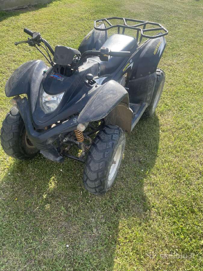 Automatas 50cc dideliu tvirtu remu