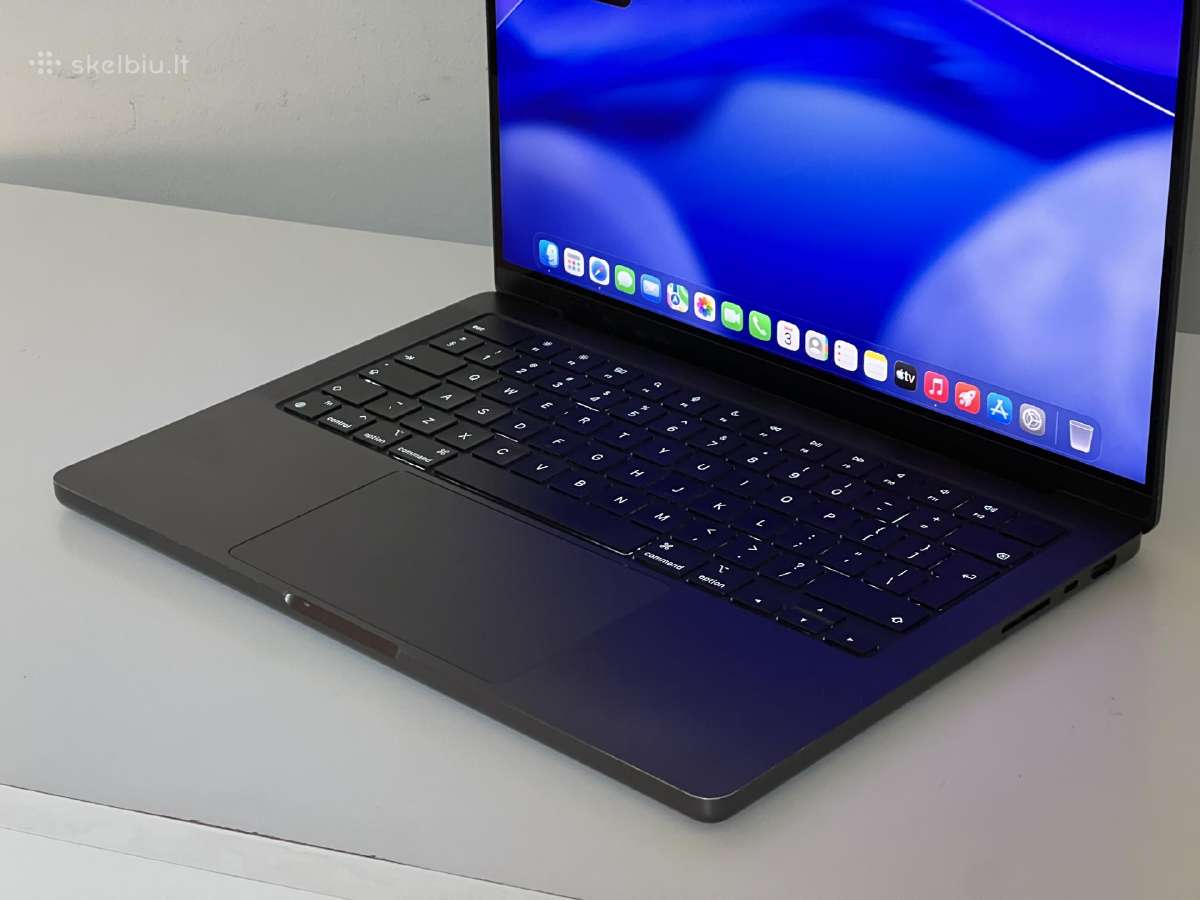 Parduodamas MacBook Pro 14 su Apple M4, Xdr 120hz. - nuotraukos Nr. 4