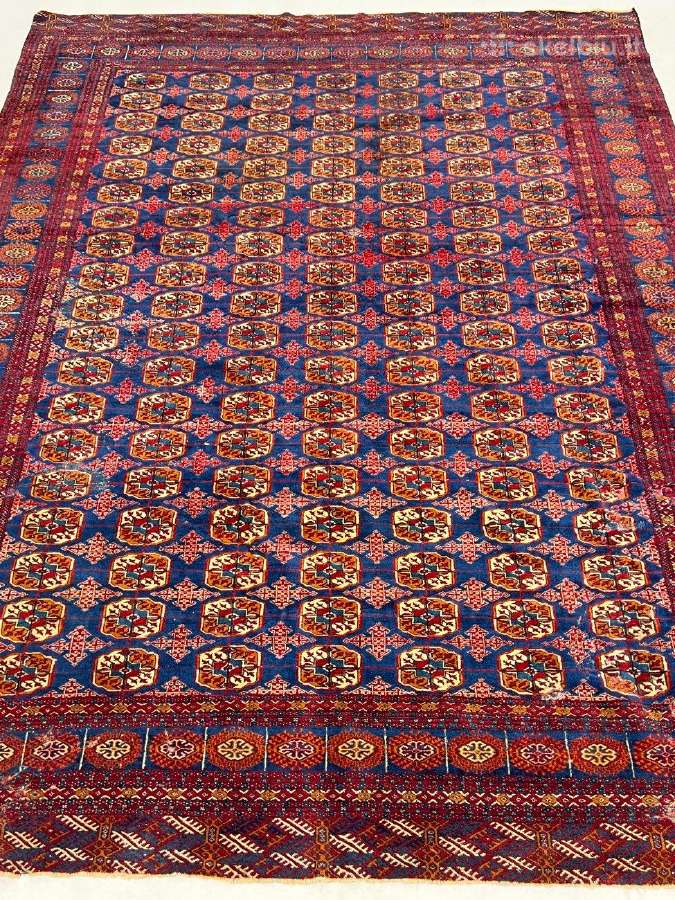 Vilnonis, rankų darbo kilimas "Bukhara" - nuotraukos Nr. 3