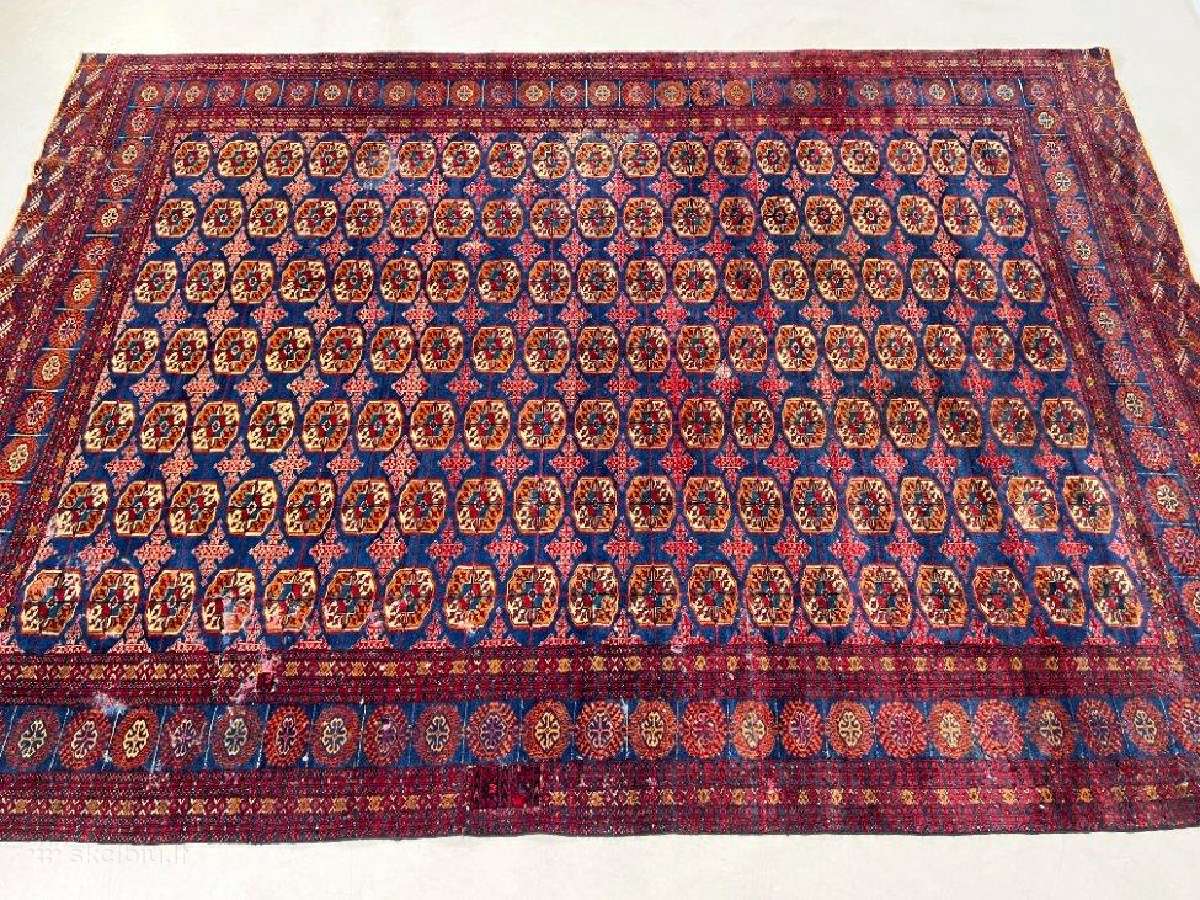 Vilnonis, rankų darbo kilimas "Bukhara" - nuotraukos Nr. 5