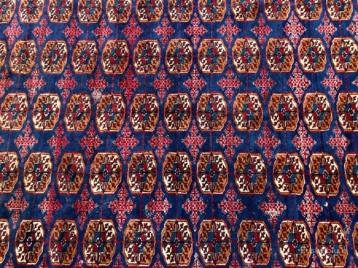 Vilnonis, rankų darbo kilimas "Bukhara" - nuotraukos Nr. 6