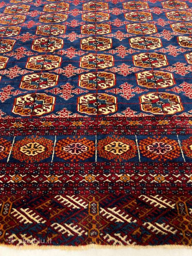 Vilnonis, rankų darbo kilimas "Bukhara" - nuotraukos Nr. 9