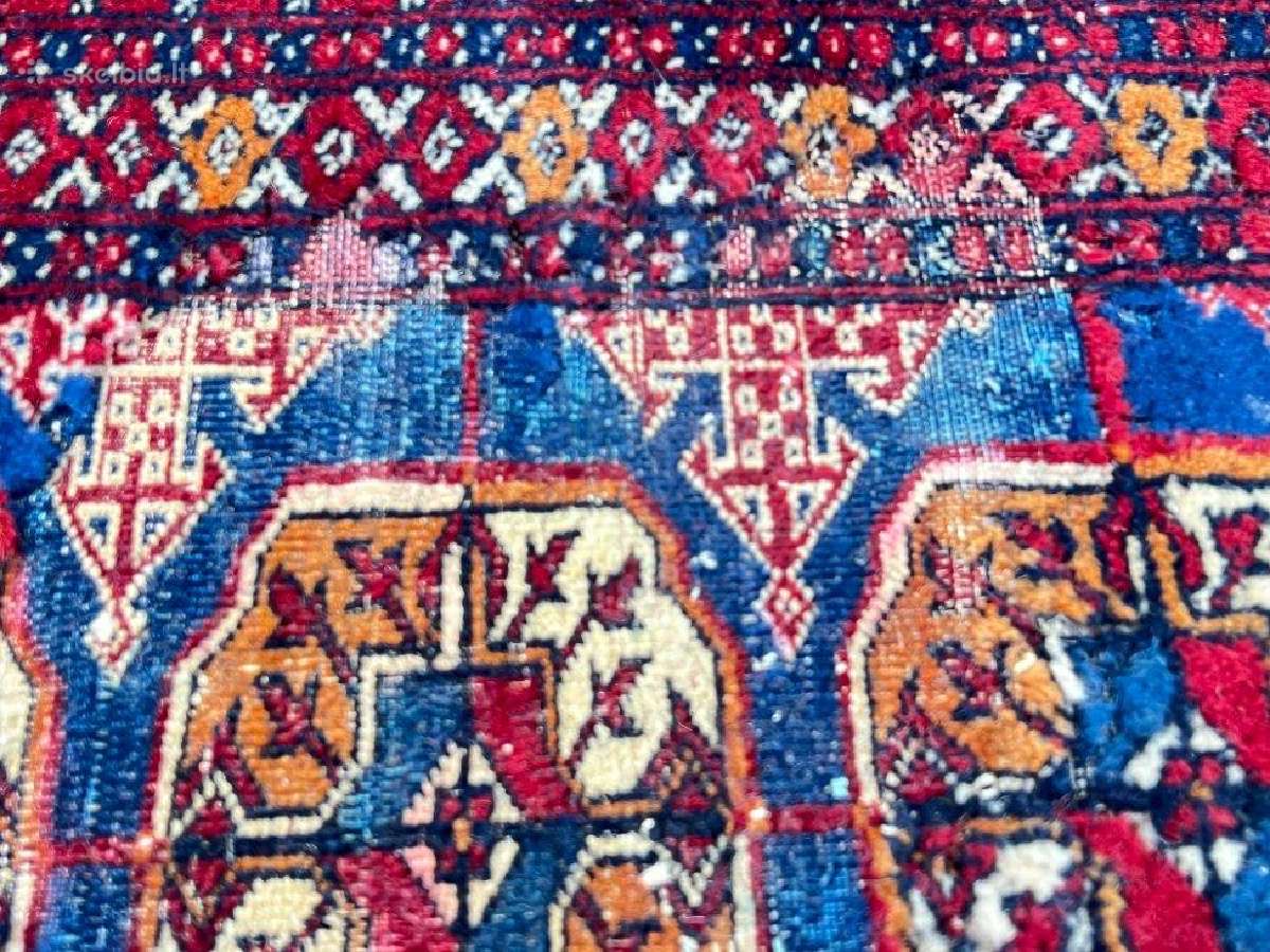 Vilnonis, rankų darbo kilimas "Bukhara" - nuotraukos Nr. 18