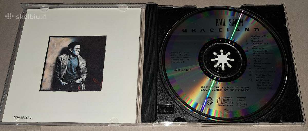Paul Simon - Graceland (Audio CD) - nuotraukos Nr. 3
