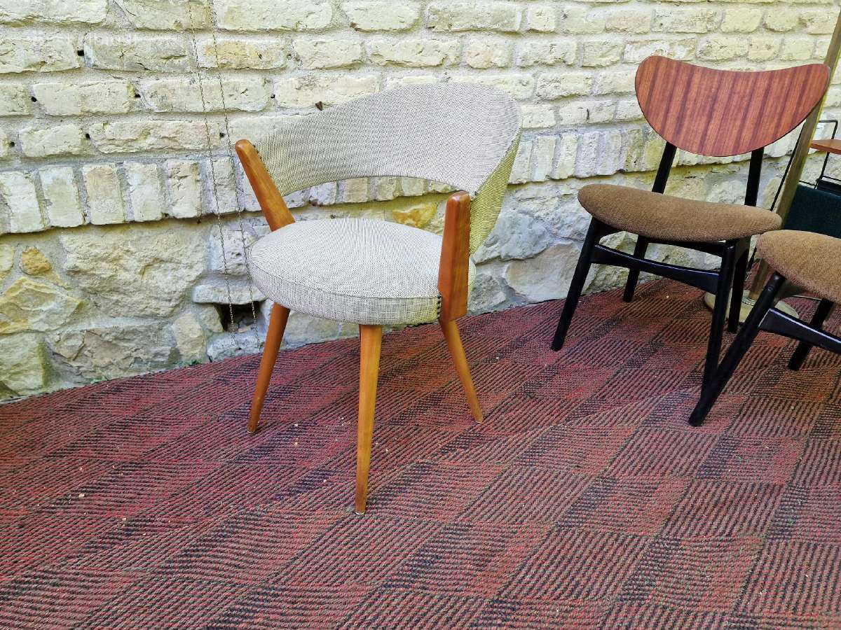 Vintažinis mid century coctail st. tiko fotelis - nuotraukos Nr. 32