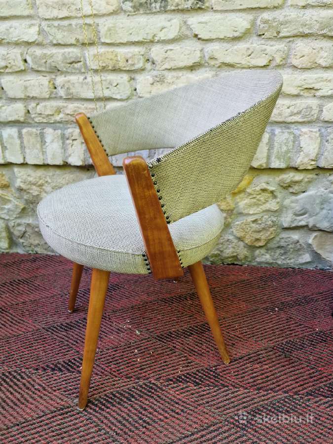 Vintažinis mid century coctail st. tiko fotelis - nuotraukos Nr. 35