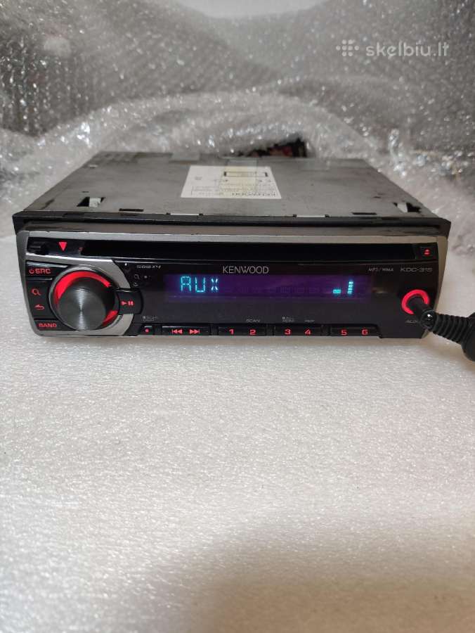 Pioneer magnetola CD , Aux , +Bluetooth - nuotraukos Nr. 3