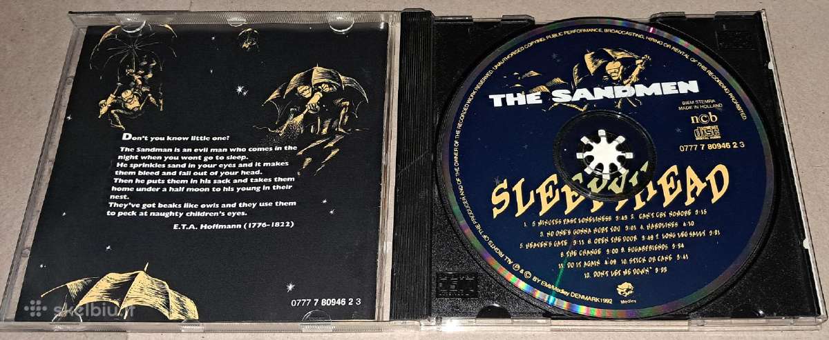 The Sandmen – Sleepyhead (Audio CD) - nuotraukos Nr. 3