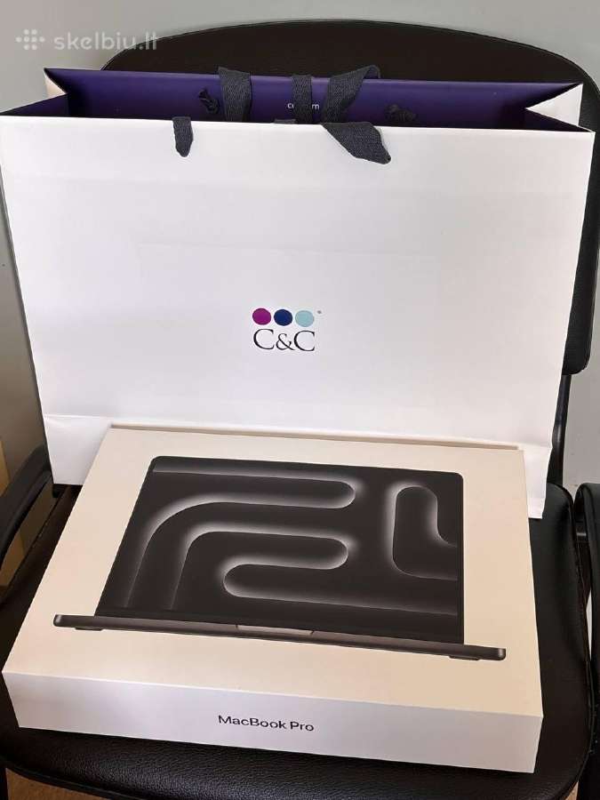 Naujas MacBook Pro 14 M5 Pro 24gb 1tb Space Black
