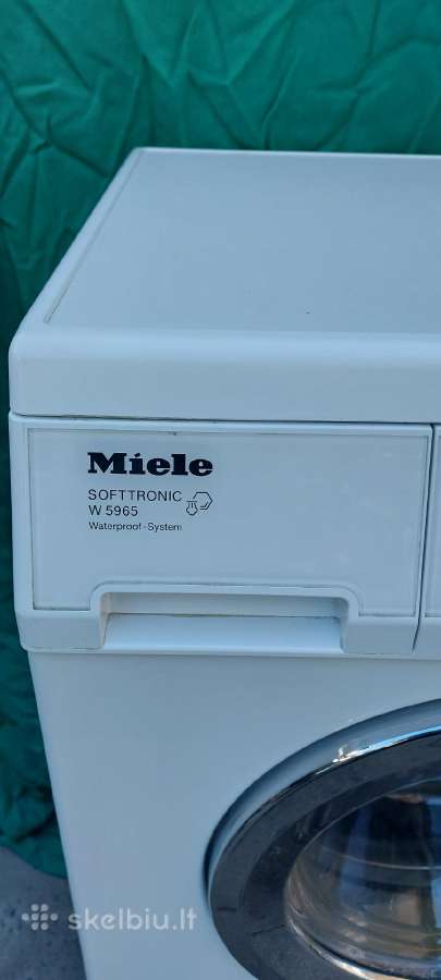 Miele skalbimo masina - nuotraukos Nr. 3