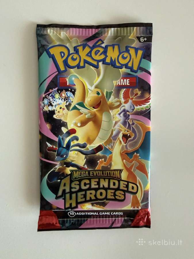 Ascended heroes Pokemon booster pack