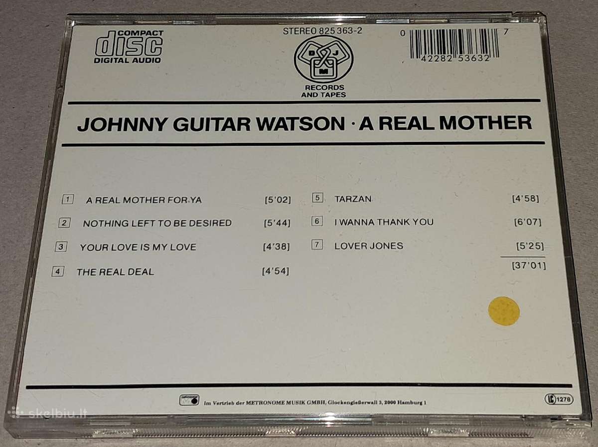 Johnny Guitar Watson – A Real Mother (CD) - nuotraukos Nr. 2