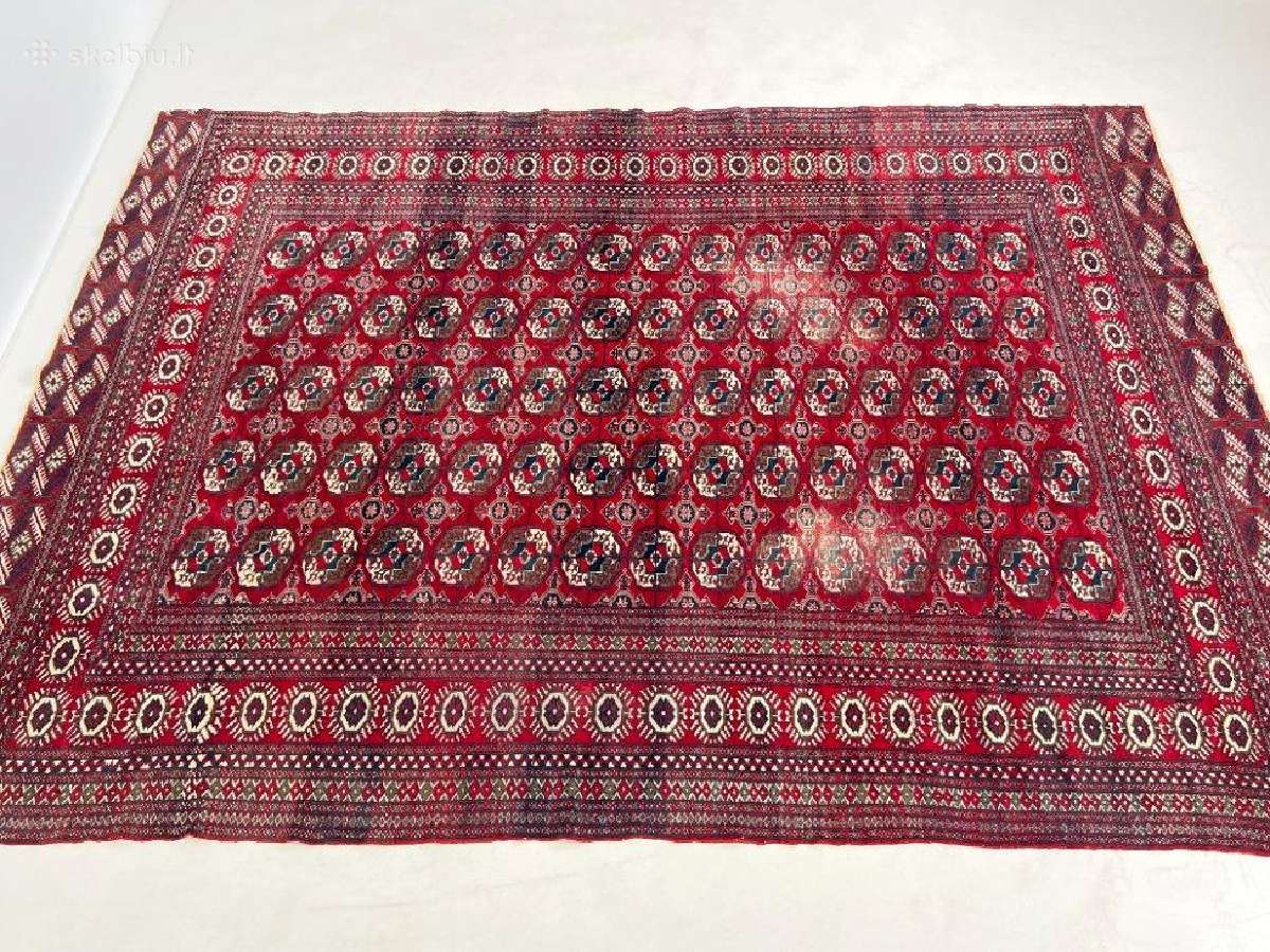Vilnonis, rankų darbo kilimas "Bukhara" - nuotraukos Nr. 4