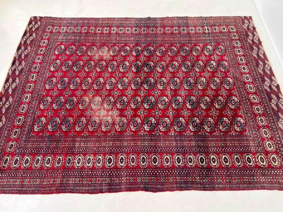 Vilnonis, rankų darbo kilimas "Bukhara" - nuotraukos Nr. 5
