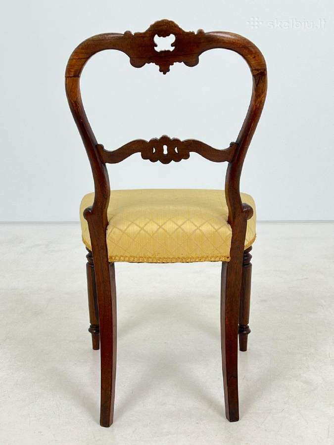 Victorian ballon stiliaus kėdės 4 vnt. Komplektas - nuotraukos Nr. 9