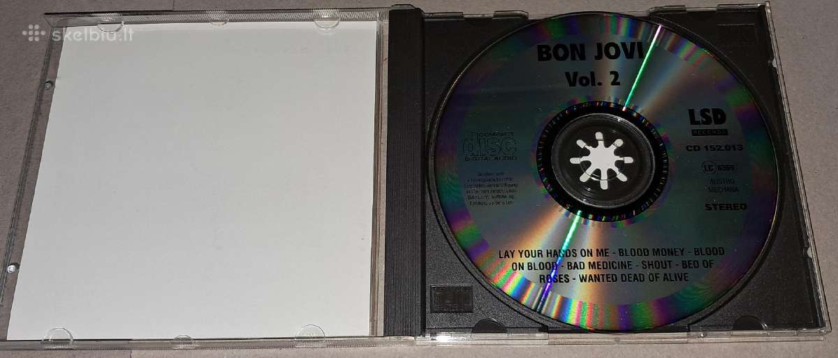 Bon Jovi - vol.2 (Audio CD) - nuotraukos Nr. 3