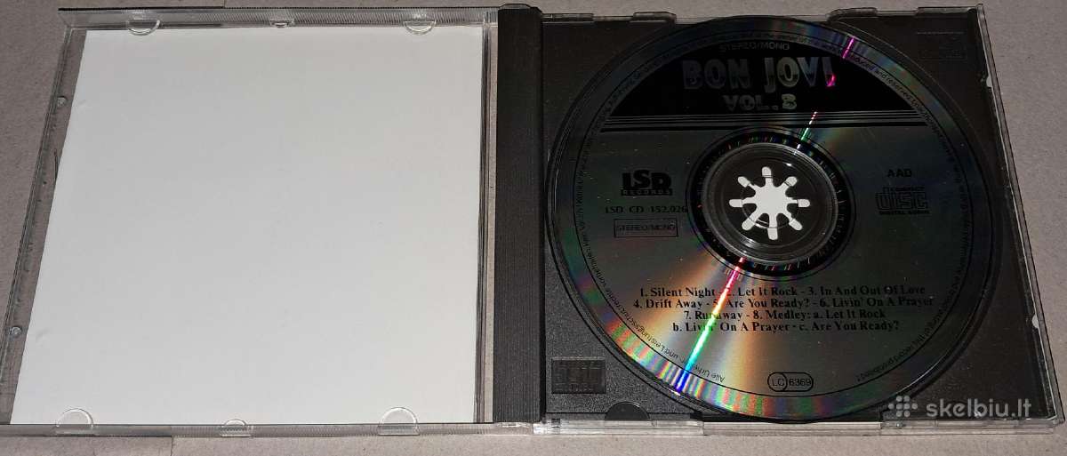 Bon Jovi - vol.3 (Audio CD) - nuotraukos Nr. 3