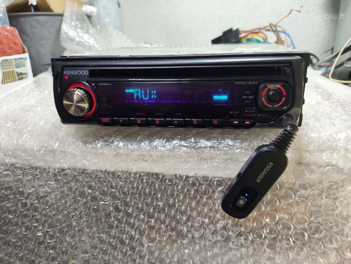 Pioneer magnetola CD , Aux , +Bluetooth - nuotraukos Nr. 6