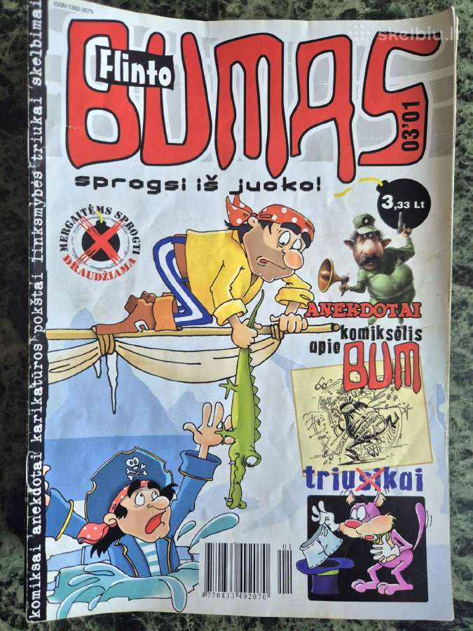 19 žurnalų Flinto Bumas - nuotraukos Nr. 2