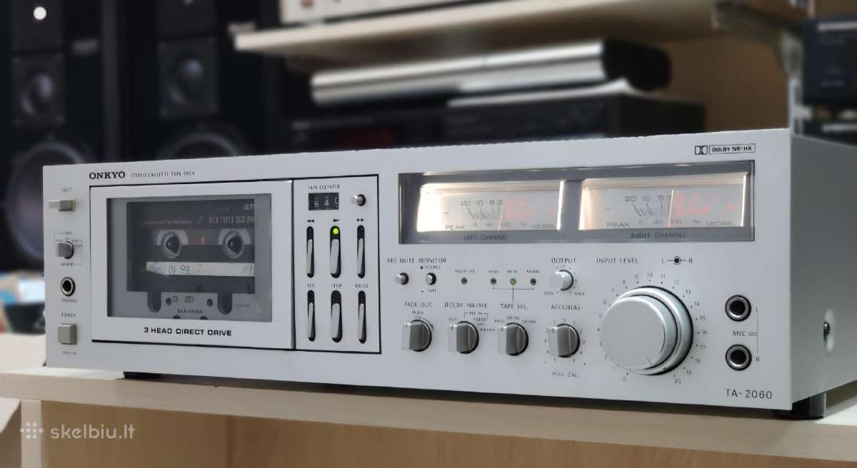 Onkyo Ta-2060. Kasetinė Deka.