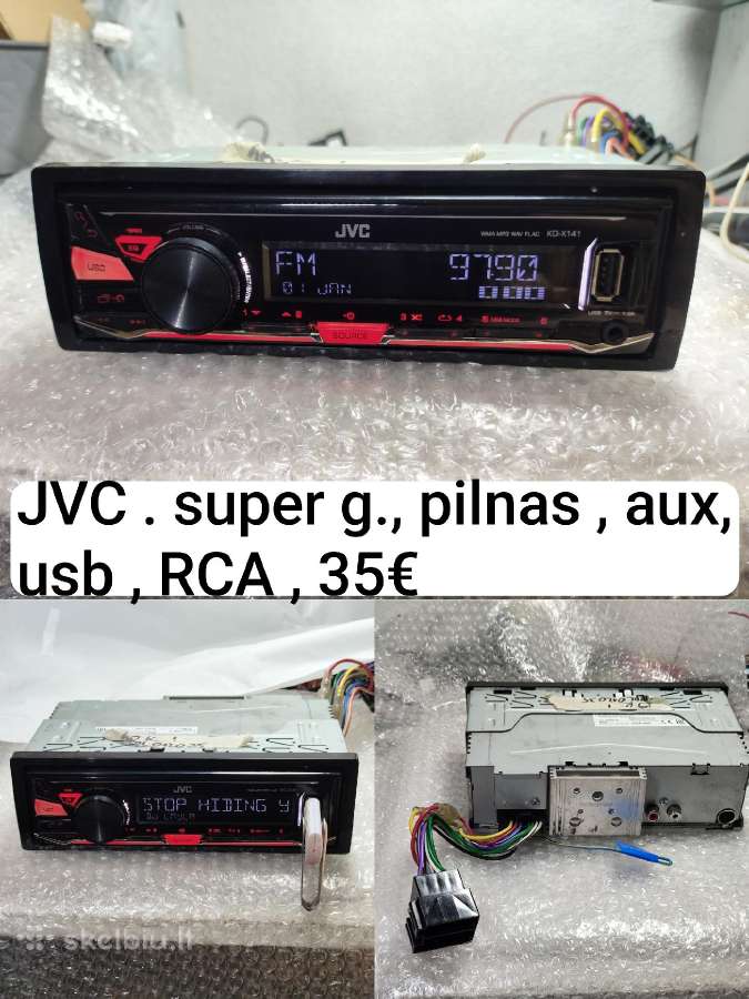 Automagnetola bluetooth, Usb, tel.laikiklis - nuotraukos Nr. 10