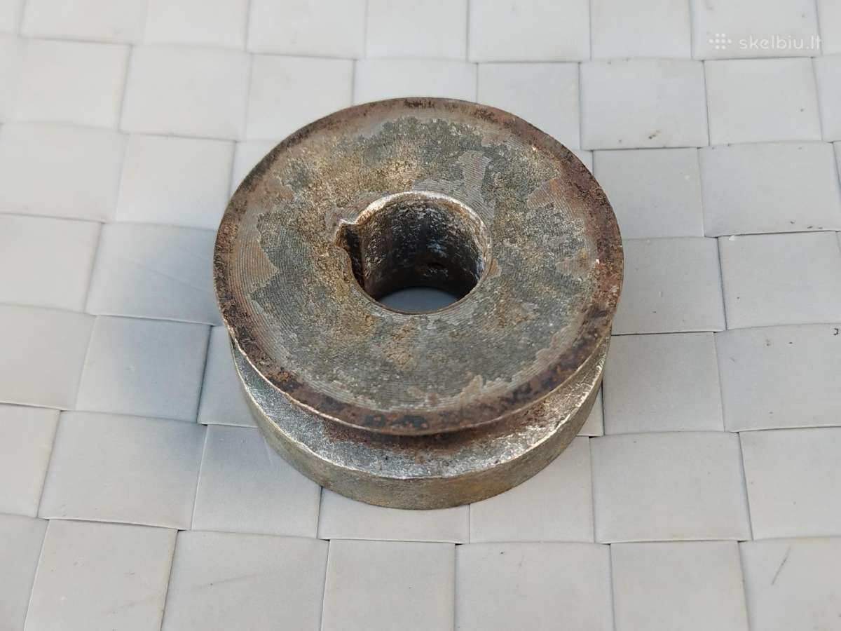 Metalinis skriemulys škivas variklio ašies 6,5cm - nuotraukos Nr. 2