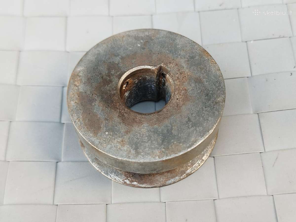 Metalinis skriemulys škivas variklio ašies 6,5cm - nuotraukos Nr. 3