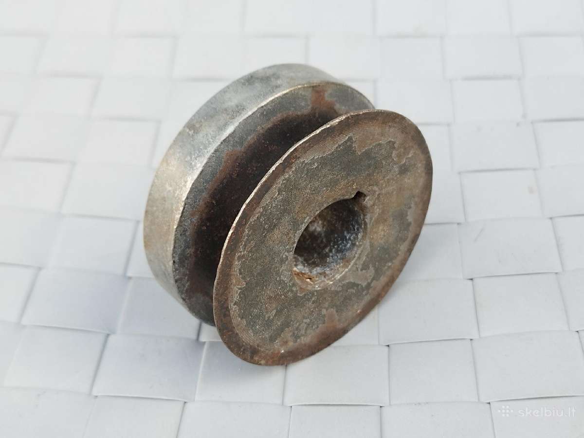 Metalinis skriemulys škivas variklio ašies 6,5cm
