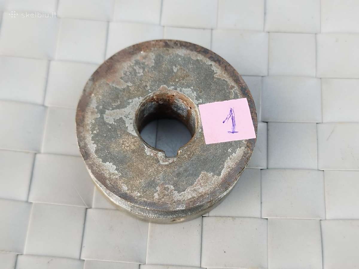 Metalinis skriemulys škivas variklio ašies 6,5cm - nuotraukos Nr. 5