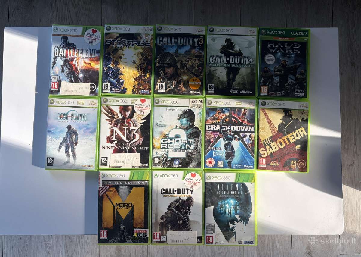 Xbox 360 žaidimai