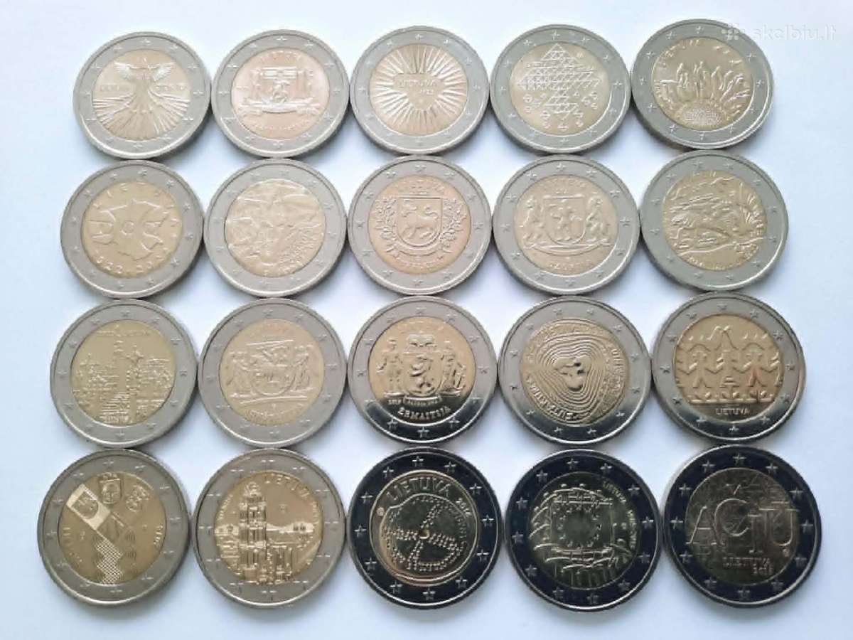 Visos 20 Lietuvos isleistos progines,unc