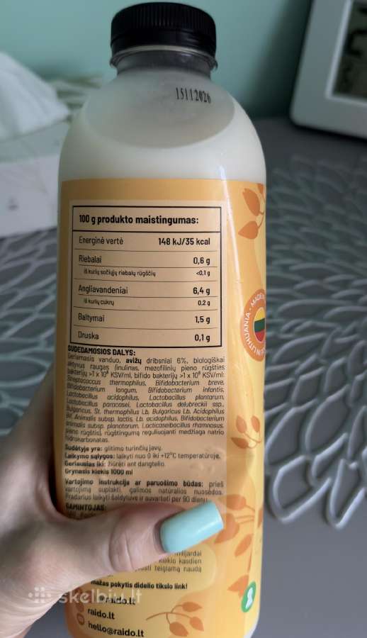 Raido Fermentuotas avižų skonio gėrimas - nuotraukos Nr. 2