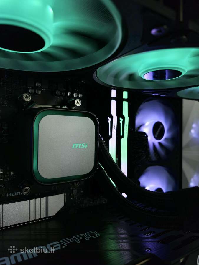 Zaidimu Kompiuteris Su Rtx 5070 Ti ir 9800x3d - nuotraukos Nr. 2