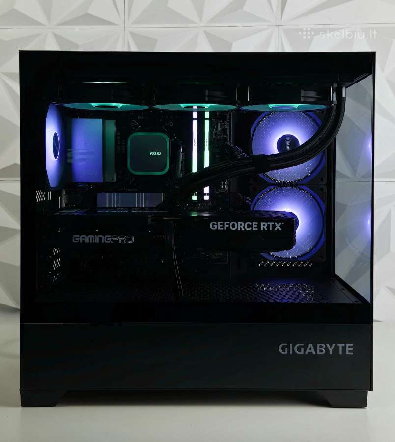 Zaidimu Kompiuteris Su Rtx 5070 Ti ir 9800x3d - nuotraukos Nr. 4