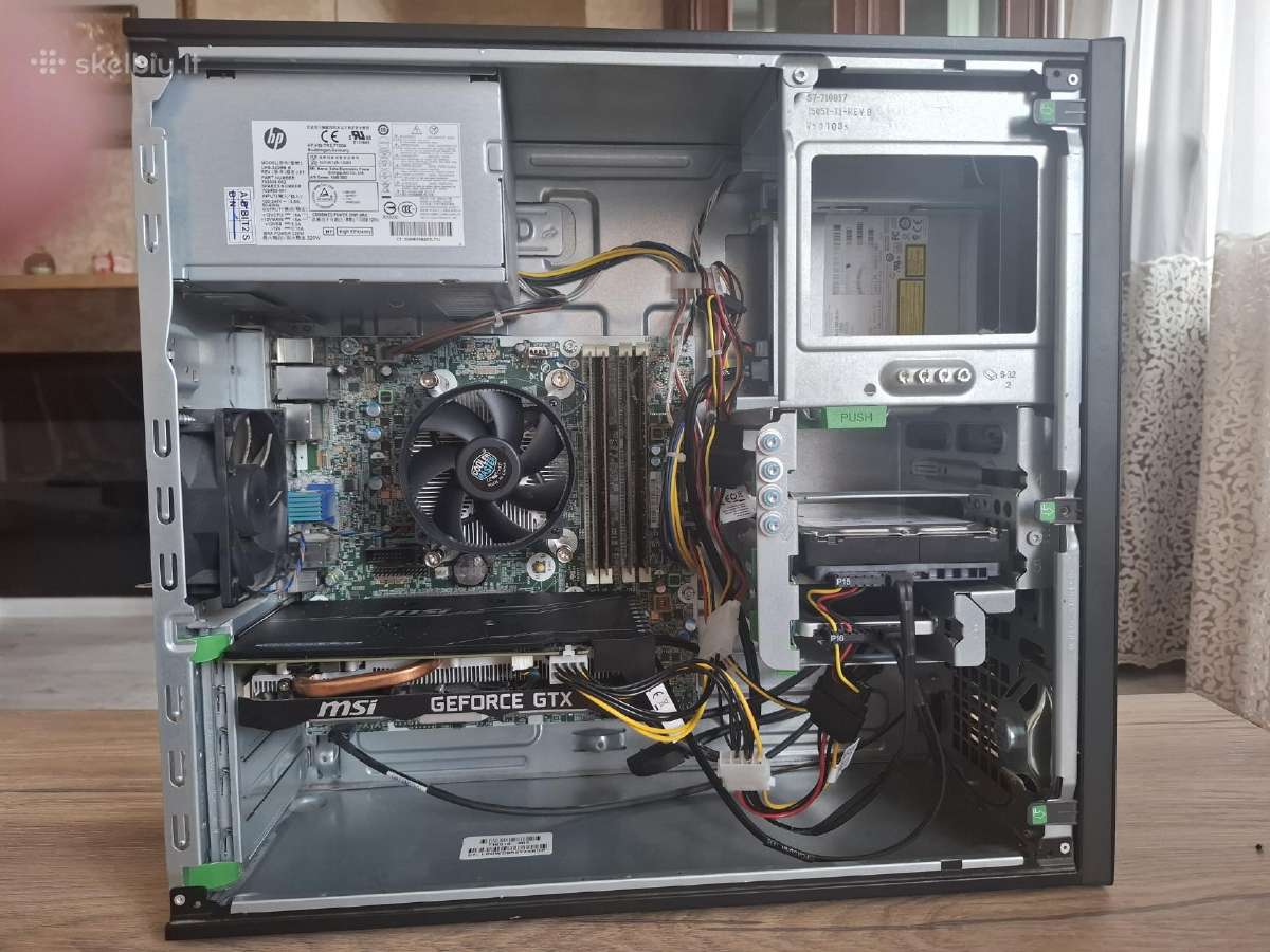 Hp Prodesk I7 4790/16gb/gtx1660ti/ssd525gb+hdd1tb - nuotraukos Nr. 4
