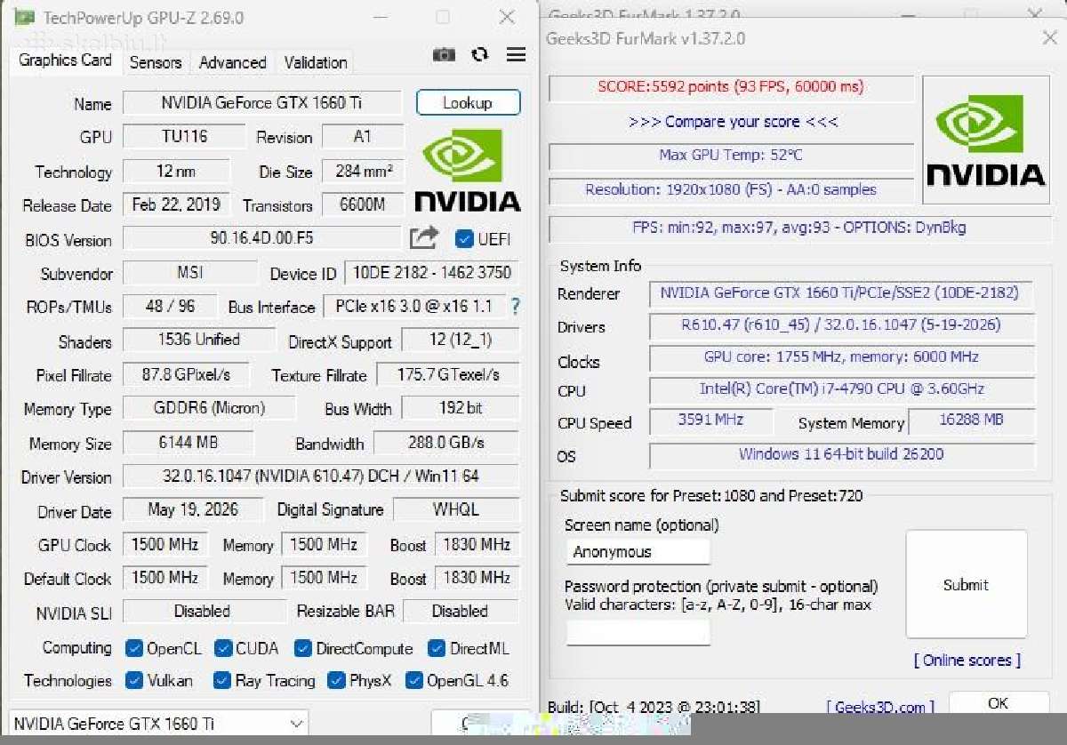 Hp Prodesk I7 4790/16gb/gtx1660ti/ssd525gb+hdd1tb - nuotraukos Nr. 10