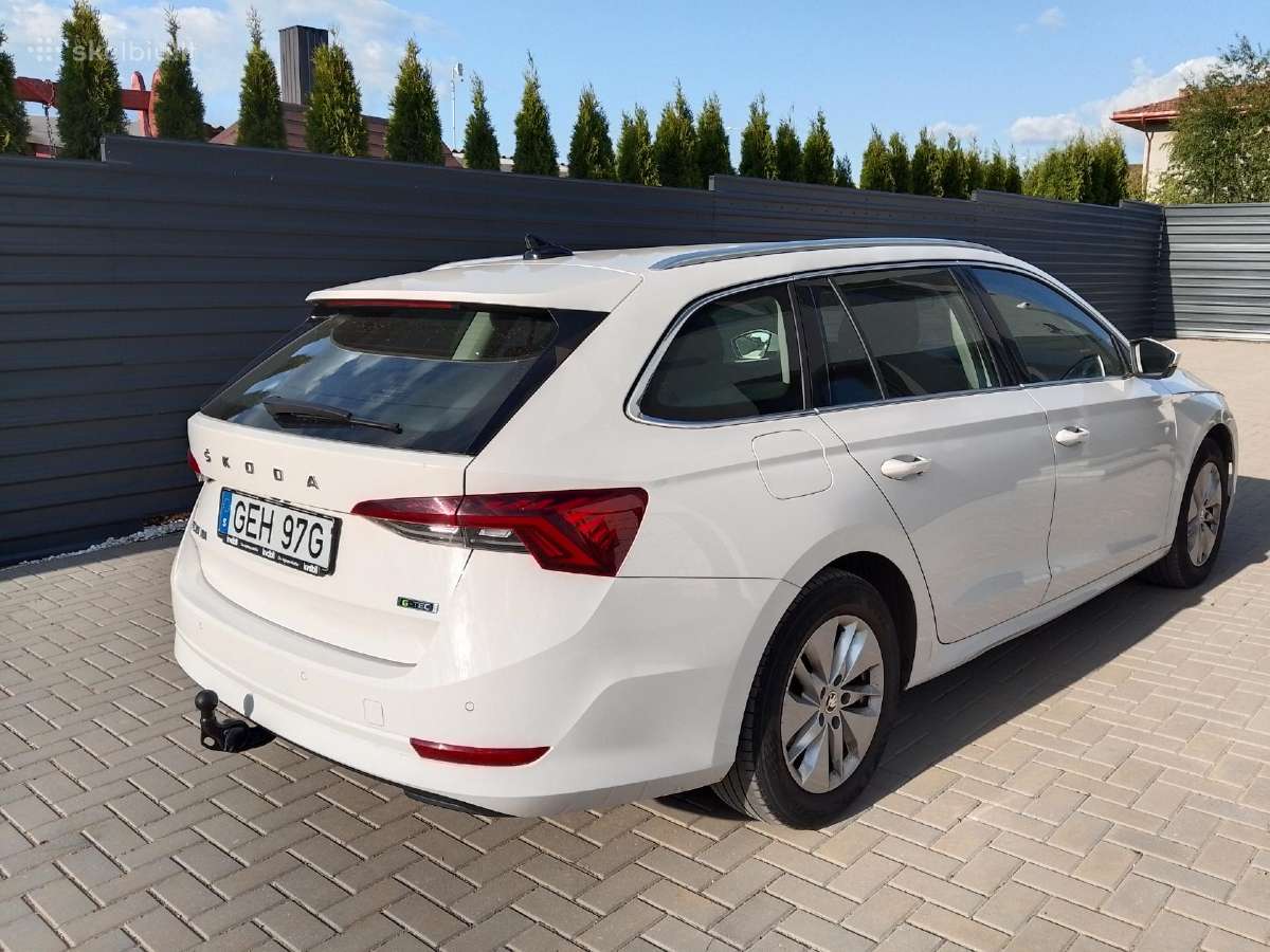 Skoda Octavia Gtec 1.5tsi Combi 2021m.auto.cng - nuotraukos Nr. 4