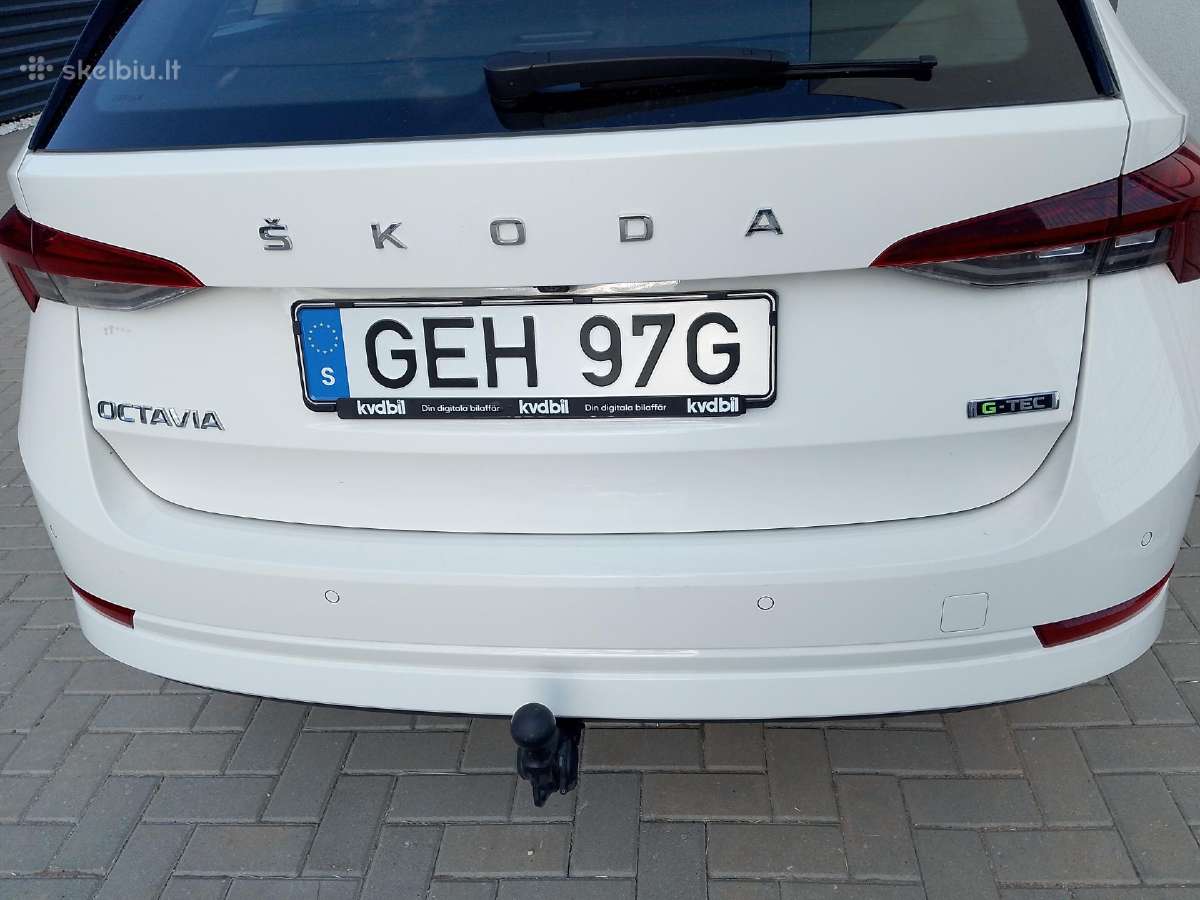 Skoda Octavia Gtec 1.5tsi Combi 2021m.auto.cng - nuotraukos Nr. 12