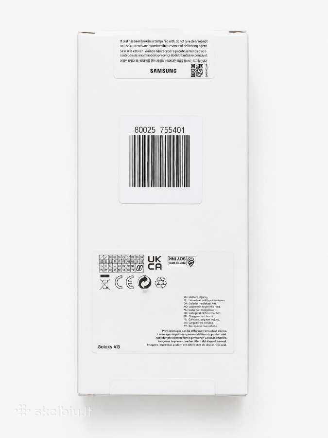 Naujas. Samsung Galaxy A13 64gb telefonas - nuotraukos Nr. 2