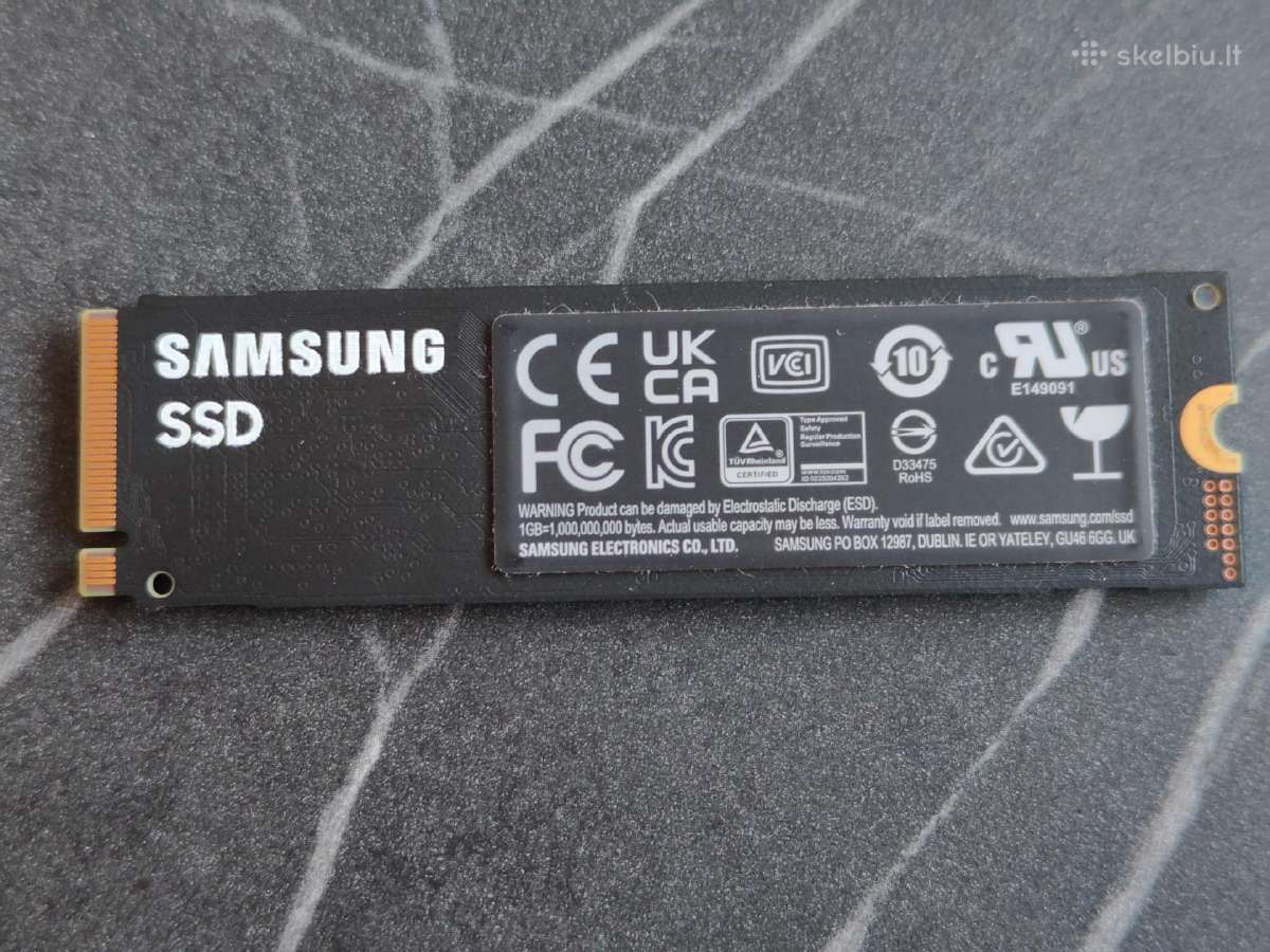 Samsung 980 500gb Pcie 3.0 M.2 Nvme - nuotraukos Nr. 2